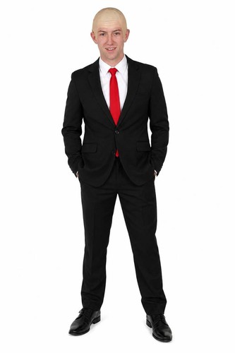 Costume uomo halloween nero - costume,