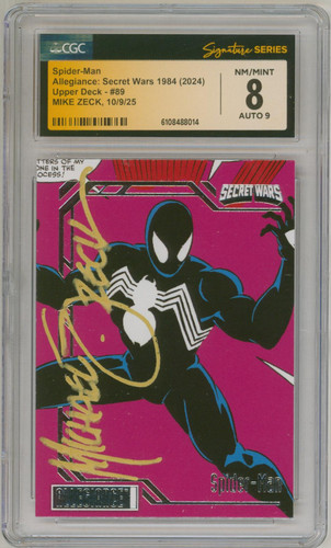 Cgc mike zeck firmato - 8,