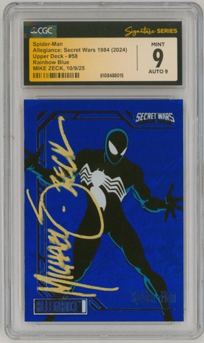 Cgc mike zeck firmato - cgc, ss
