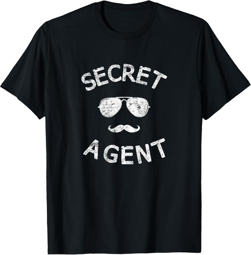 Maglietta agente segreto - agente,