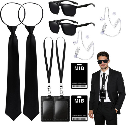 Accessori costume agente - , come