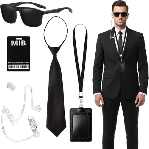 Set accessori costume agente