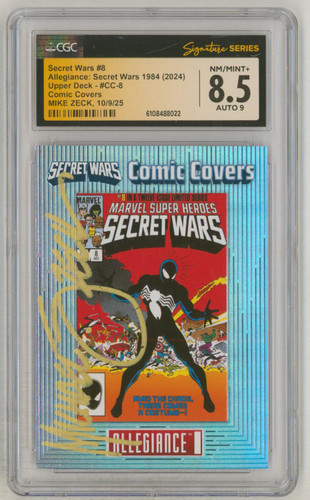 Cgc mike zeck firmato - cgc,